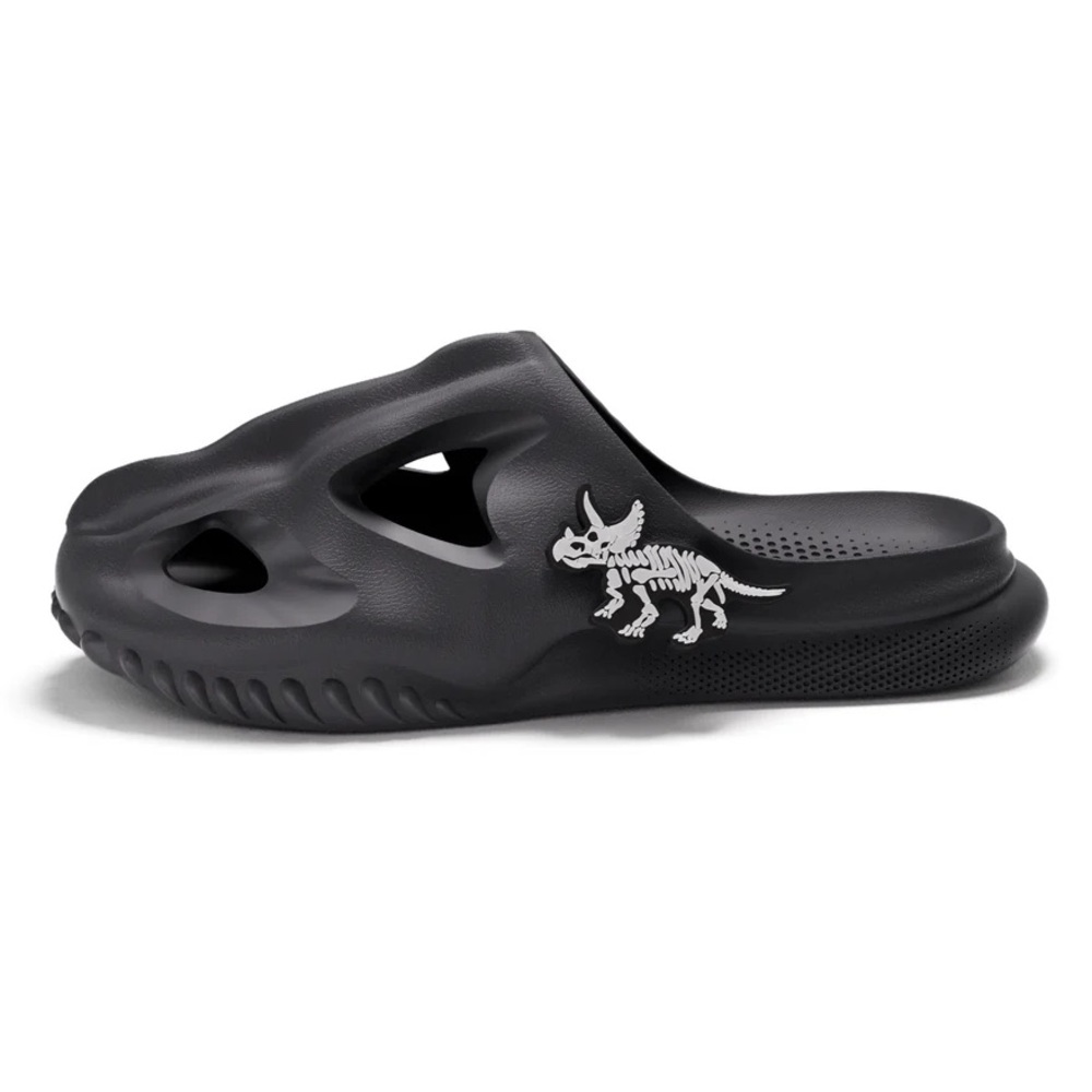 Fossil Black Slides Size 9-10.5